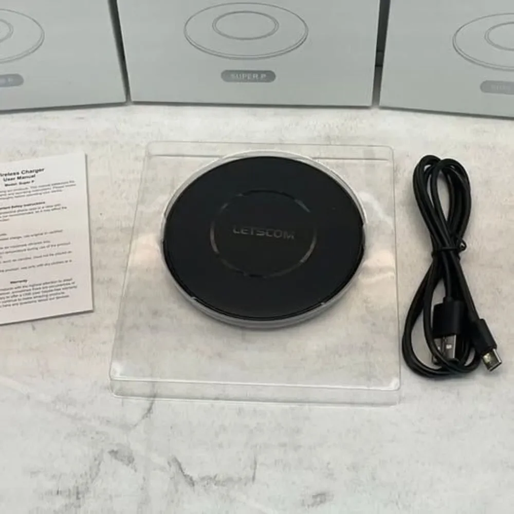 LETSCOM SUPER P 15W WIRELESS CHARGER-BLACK